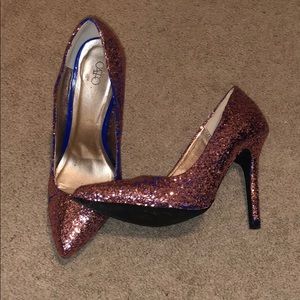 Glitter Pumps